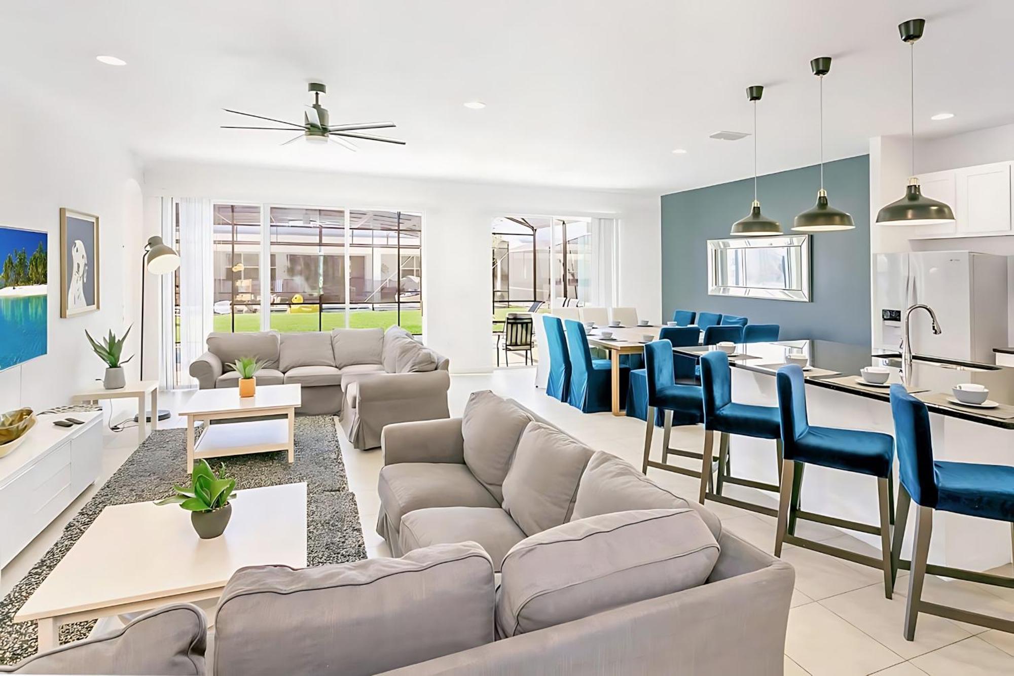 קיסימי 10Br Luxury Home Near Disney W Pool & Games Room מראה חיצוני תמונה