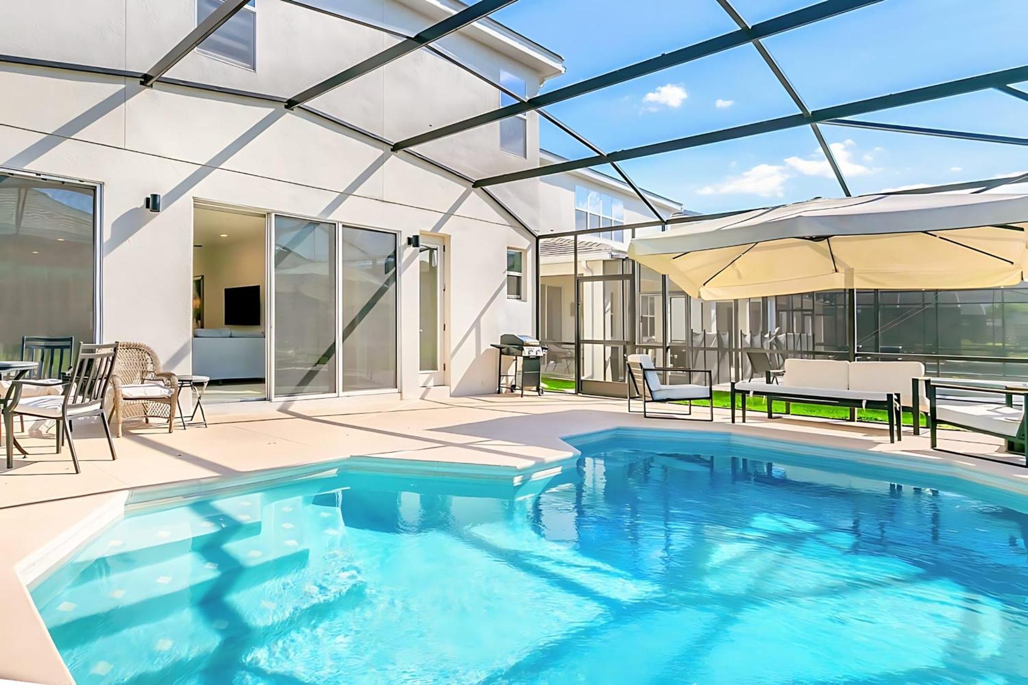 קיסימי 10Br Luxury Home Near Disney W Pool & Games Room מראה חיצוני תמונה